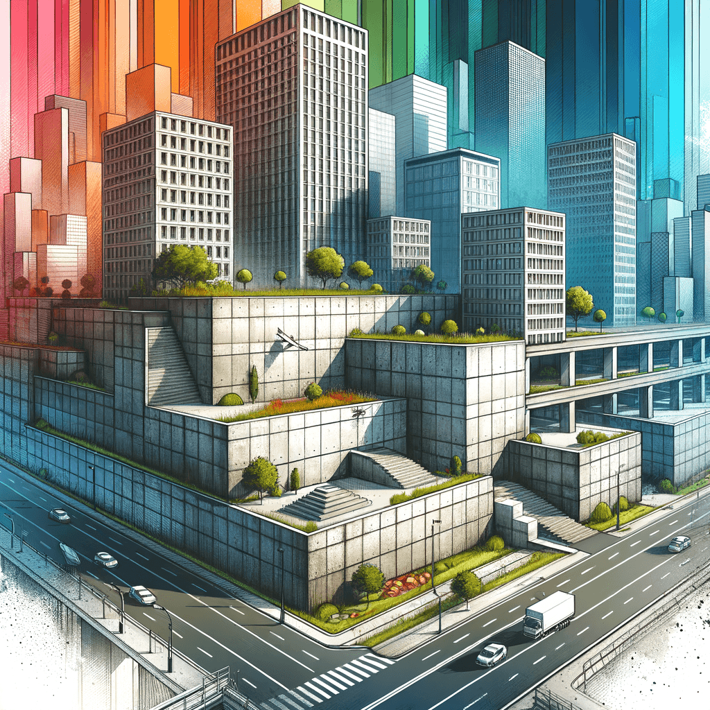 Innovative Concrete Retaining Walls: Design, Engineering, and Modern Applications