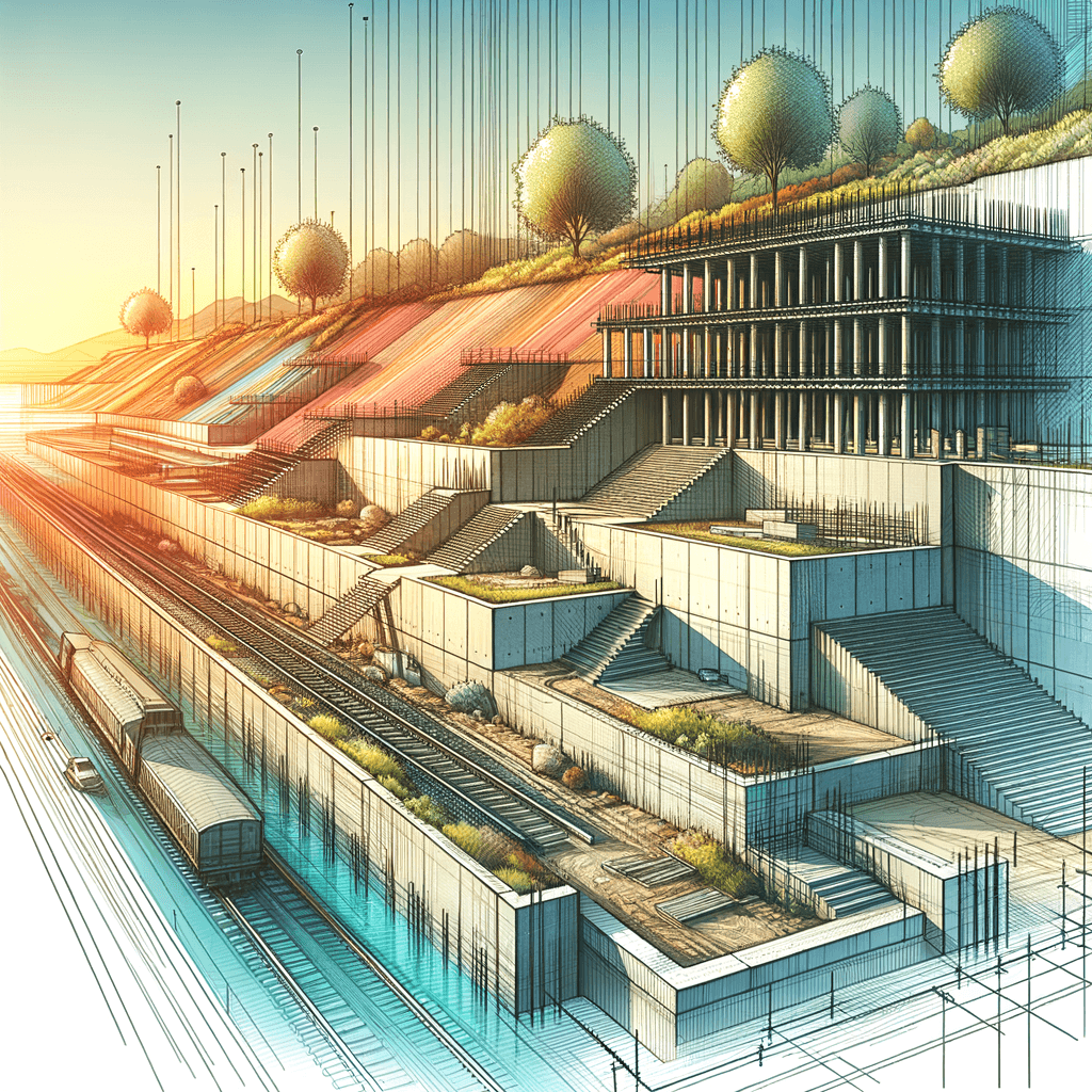 Integrating Concrete Retaining Walls: Structural Solutions and Design Innovations