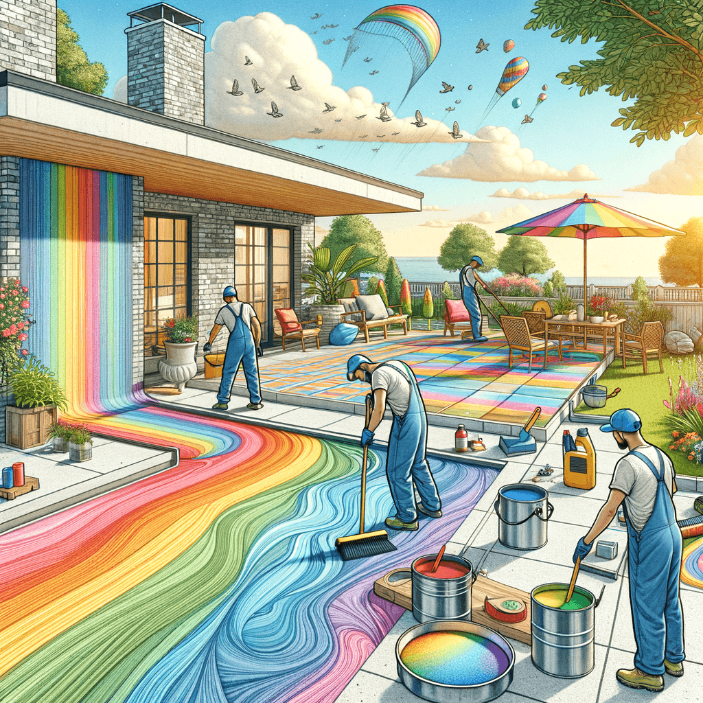 Integrating Colored Concrete in Outdoor Living Spaces: Design, Application, and Maintenance