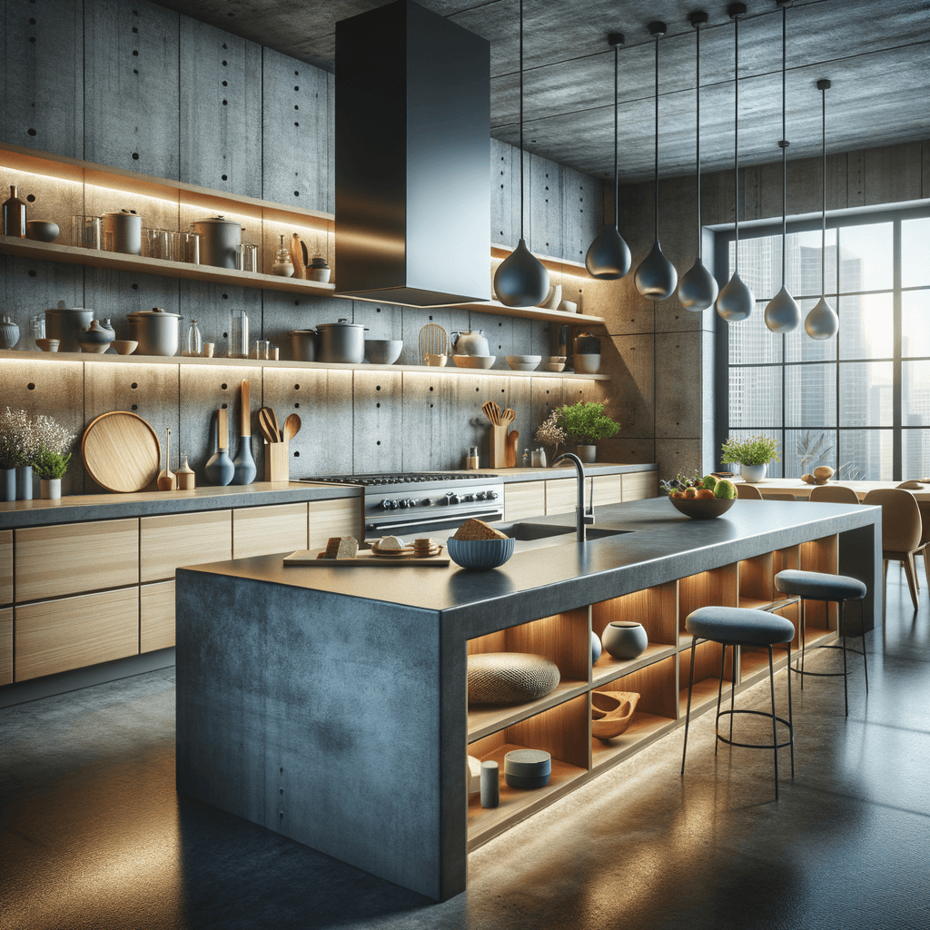 Innovative Concrete Countertops: Blending Durability and Design in Modern Kitchens