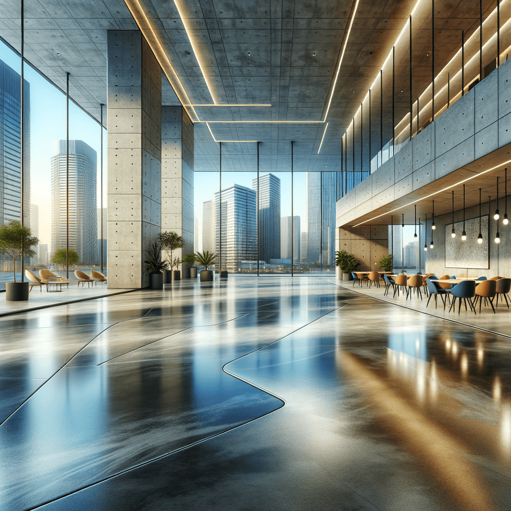 Polished Concrete Floors: Modern Elegance Meets Durability in Commercial Spaces
