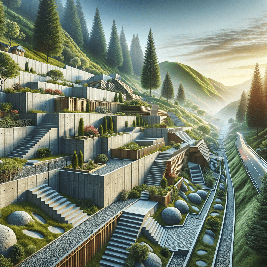 Concrete Retaining Walls: Engineering Solutions for Sloped Landscapes