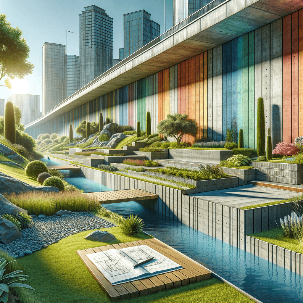 Concrete Retaining Walls: Engineering Stability and Landscape Aesthetics