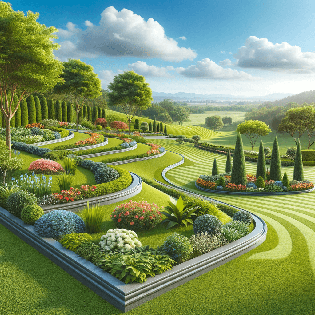 Concrete Curbing: Precision Borders for Enhanced Landscape Design