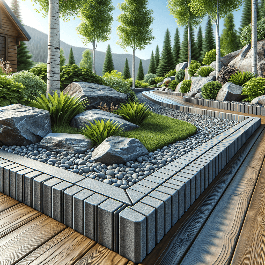 Concrete Edging Solutions: Defining Landscapes with Precision and Durability