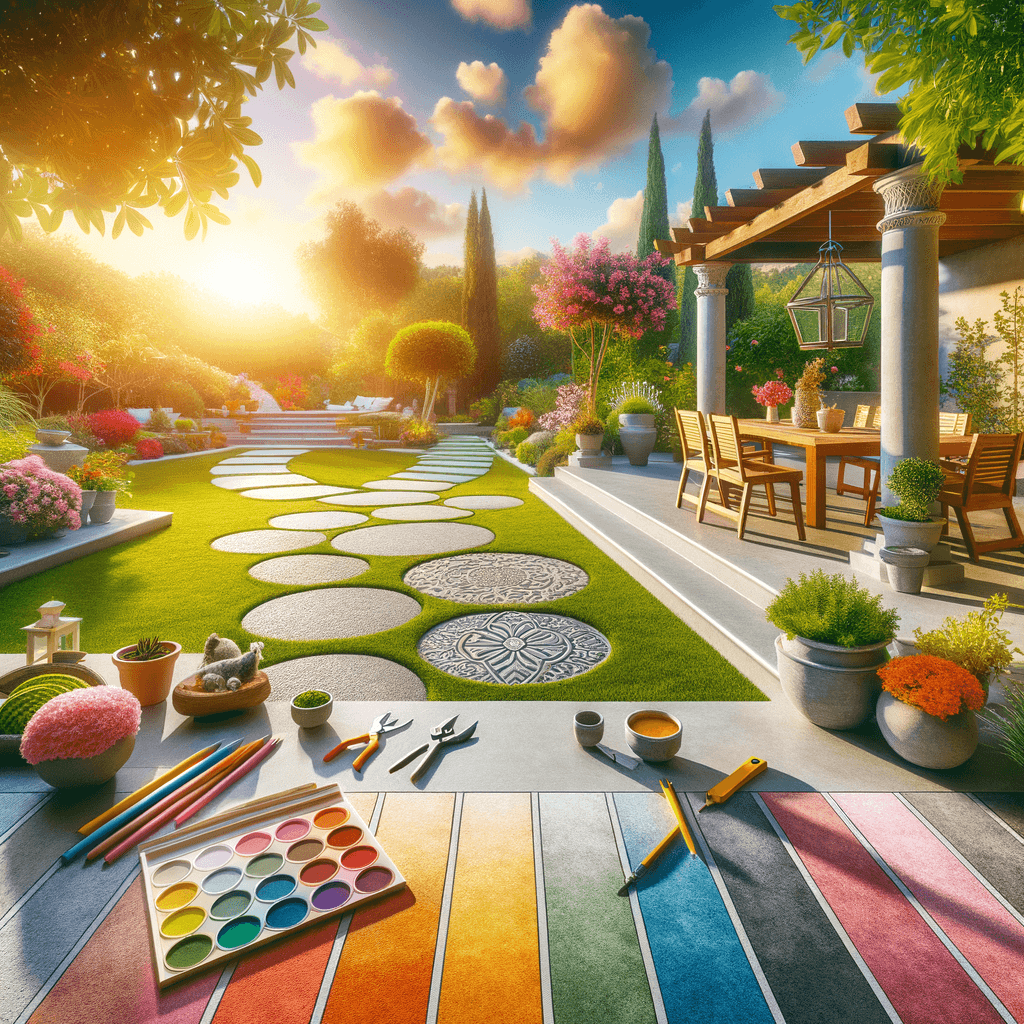 Integrating Colored Concrete in Outdoor Living Spaces: Design, Techniques, and Lasting Impressions