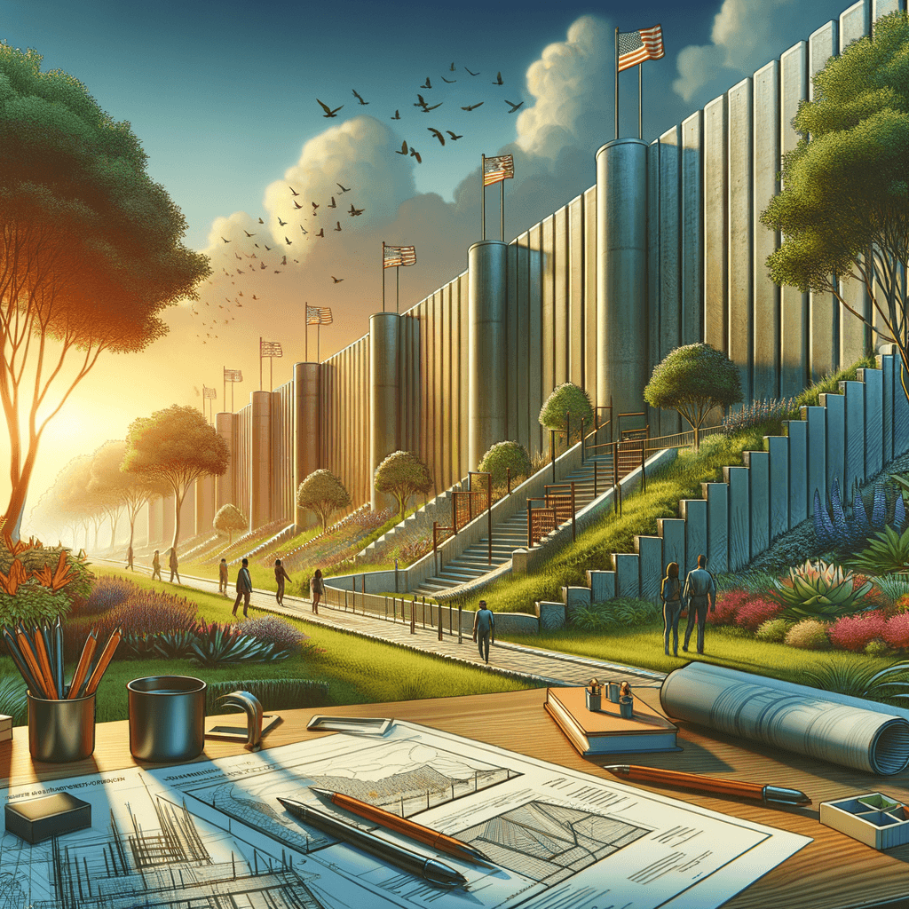 Integrating Concrete Retaining Walls: Engineering Stability and Elevating Landscape Design