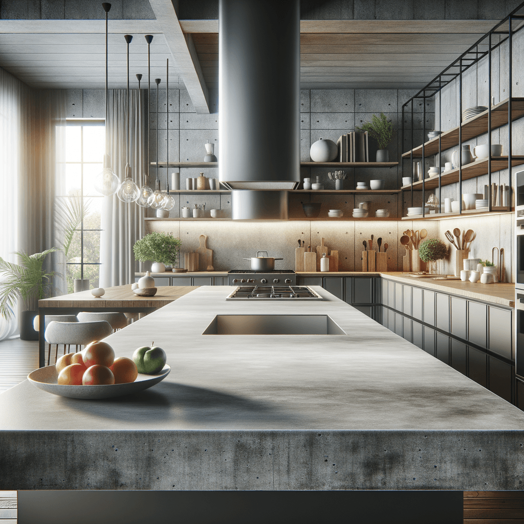 Innovative Concrete Countertops: Blending Functionality and Artistry in Modern Kitchens