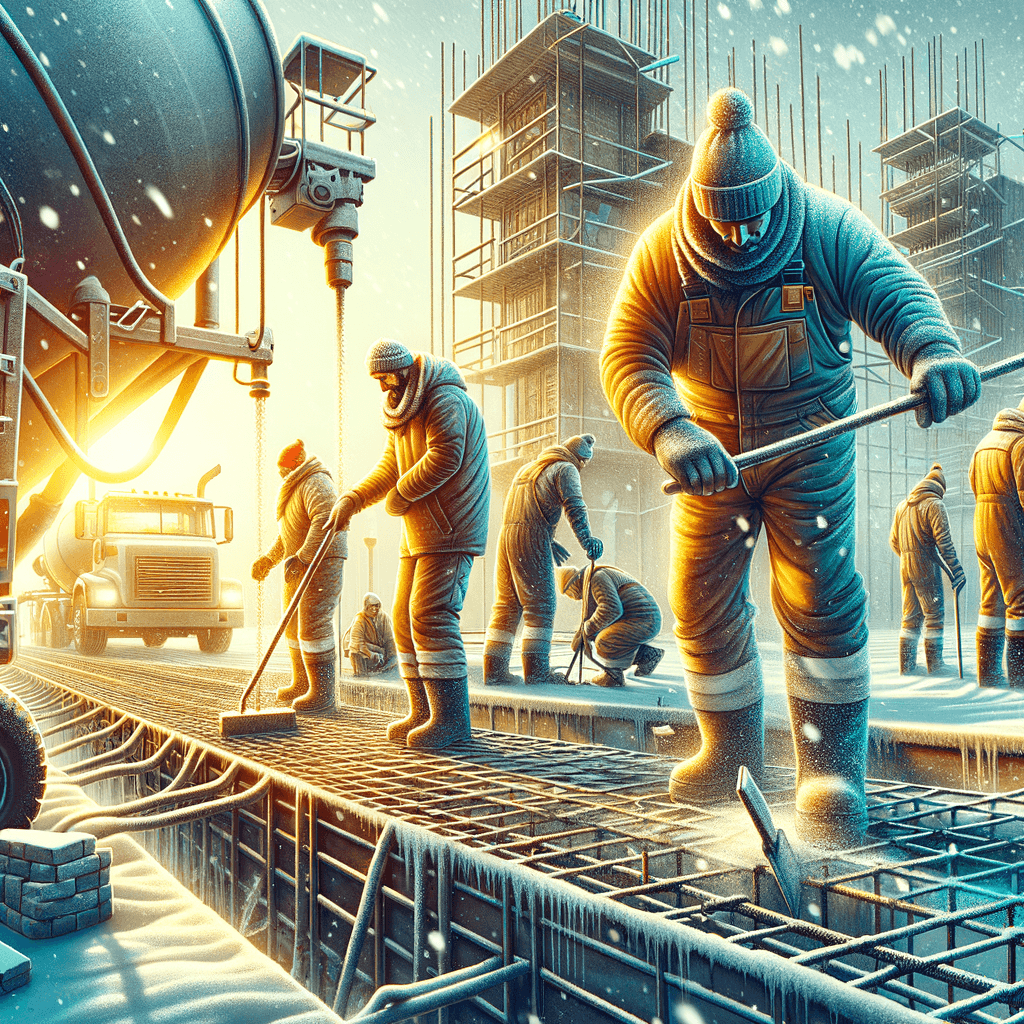 Cold Weather Concrete Pouring: Techniques, Challenges, and Best Practices