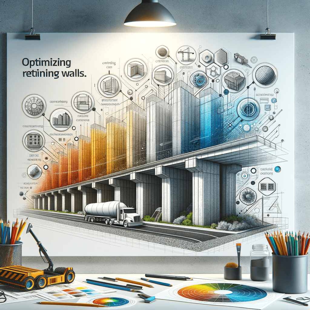 Optimizing Concrete Retaining Walls: Engineering, Aesthetics, and Performance