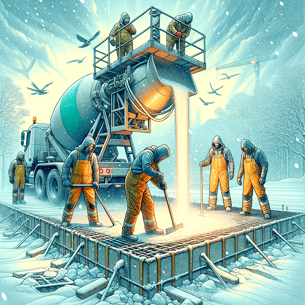 Cold Weather Concrete Pouring: Techniques for Quality and Durability